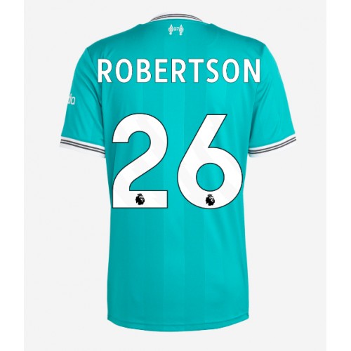 Echipament fotbal Liverpool Andrew Robertson #26 Tricou Treilea 2025-26 maneca scurta Echipament fotbal Liverpool Andrew Robertson #26 Tricou Treilea 2025-26 maneca scurta