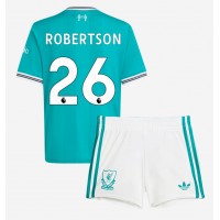 Echipament fotbal Liverpool Andrew Robertson #26 Tricou Treilea 2025-26 pentru copii maneca scurta (+ Pantaloni scurti)