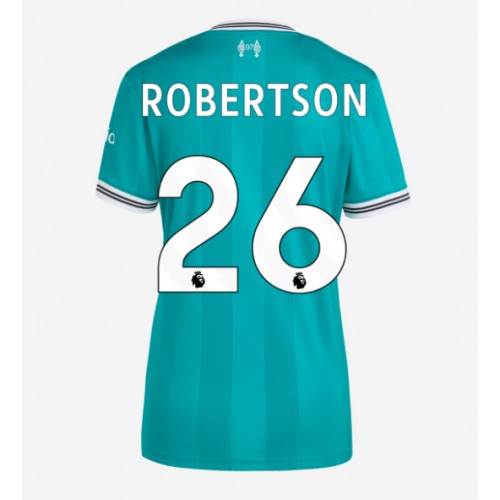 Echipament fotbal Liverpool Andrew Robertson #26 Tricou Treilea 2025-26 pentru femei maneca scurta Echipament fotbal Liverpool Andrew Robertson #26 Tricou Treilea 2025-26 pentru femei maneca scurta