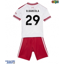 Echipament fotbal Liverpool Bradley Barcola #29 Tricou Deplasare 2026-27 pentru copii maneca scurta (+ Pantaloni scurti)