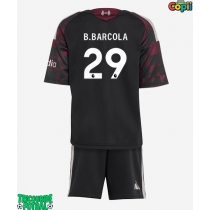 Echipament fotbal Liverpool Bradley Barcola #29 Tricou Treilea 2026-27 pentru copii maneca scurta (+ Pantaloni scurti)