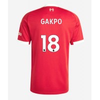 Echipament fotbal Liverpool Cody Gakpo #18 Tricou Acasa 2025-26 maneca scurta