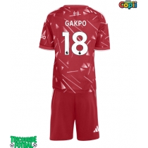 Echipament fotbal Liverpool Cody Gakpo #18 Tricou Acasa 2026-27 pentru copii maneca scurta (+ Pantaloni scurti)