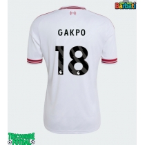 Echipament fotbal Liverpool Cody Gakpo #18 Tricou Deplasare 2026-27 maneca scurta