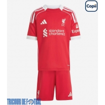 Echipament fotbal Liverpool Curtis Jones #17 Tricou Acasa 2025-26 pentru copii maneca scurta (+ Pantaloni scurti)