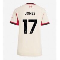 Echipament fotbal Liverpool Curtis Jones #17 Tricou Deplasare 2025-26 pentru femei maneca scurta
