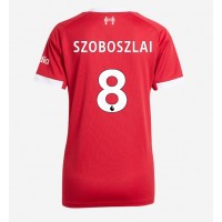 Echipament fotbal Liverpool Dominik Szoboszlai #8 Tricou Acasa 2025-26 pentru femei maneca scurta