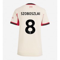 Echipament fotbal Liverpool Dominik Szoboszlai #8 Tricou Deplasare 2025-26 pentru femei maneca scurta