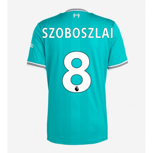 Echipament fotbal Liverpool Dominik Szoboszlai #8 Tricou Treilea 2025-26 maneca scurta Echipament fotbal Liverpool Dominik Szoboszlai #8 Tricou Treilea 2025-26 maneca scurta