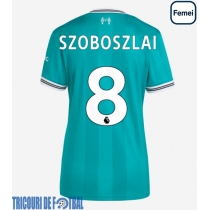 Echipament fotbal Liverpool Dominik Szoboszlai #8 Tricou Treilea 2025-26 pentru femei maneca scurta