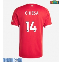 Echipament fotbal Liverpool Federico Chiesa #14 Tricou Acasa 2025-26 maneca scurta