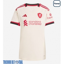 Echipament fotbal Liverpool Federico Chiesa #14 Tricou Deplasare 2025-26 pentru femei maneca scurta
