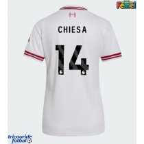 Echipament fotbal Liverpool Federico Chiesa #14 Tricou Deplasare 2026-27 pentru femei maneca scurta