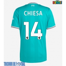 Echipament fotbal Liverpool Federico Chiesa #14 Tricou Treilea 2025-26 maneca scurta