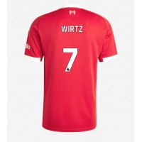 Echipament fotbal Liverpool Florian Wirtz #7 Tricou Acasa 2025-26 maneca scurta