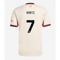 Echipament fotbal Liverpool Florian Wirtz #7 Tricou Deplasare 2025-26 maneca scurta