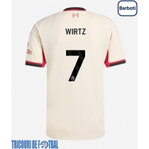 Echipament fotbal Liverpool Florian Wirtz #7 Tricou Deplasare 2025-26 maneca scurta