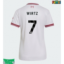 Echipament fotbal Liverpool Florian Wirtz #7 Tricou Deplasare 2026-27 pentru femei maneca scurta