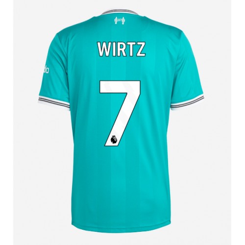 Echipament fotbal Liverpool Florian Wirtz #7 Tricou Treilea 2025-26 maneca scurta Echipament fotbal Liverpool Florian Wirtz #7 Tricou Treilea 2025-26 maneca scurta