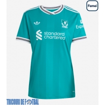 Echipament fotbal Liverpool Florian Wirtz #7 Tricou Treilea 2025-26 pentru femei maneca scurta