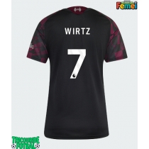 Echipament fotbal Liverpool Florian Wirtz #7 Tricou Treilea 2026-27 pentru femei maneca scurta