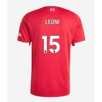Echipament fotbal Liverpool Giovanni Leoni #15 Tricou Acasa 2025-26 maneca scurta