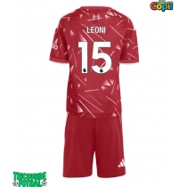 Echipament fotbal Liverpool Giovanni Leoni #15 Tricou Acasa 2026-27 pentru copii maneca scurta (+ Pantaloni scurti)