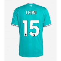 Echipament fotbal Liverpool Giovanni Leoni #15 Tricou Treilea 2025-26 maneca scurta