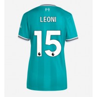 Echipament fotbal Liverpool Giovanni Leoni #15 Tricou Treilea 2025-26 pentru femei maneca scurta