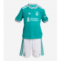 Echipament fotbal Liverpool Hugo Ekitike #22 Tricou Treilea 2025-26 pentru copii maneca scurta (+ Pantaloni scurti)