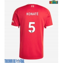 Echipament fotbal Liverpool Ibrahima Konate #5 Tricou Acasa 2025-26 maneca scurta