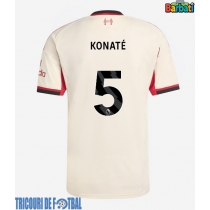 Echipament fotbal Liverpool Ibrahima Konate #5 Tricou Deplasare 2025-26 maneca scurta