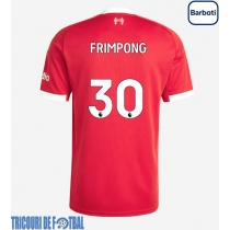 Echipament fotbal Liverpool Jeremie Frimpong #30 Tricou Acasa 2025-26 maneca scurta