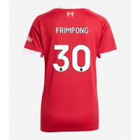 Echipament fotbal Liverpool Jeremie Frimpong #30 Tricou Acasa 2025-26 pentru femei maneca scurta