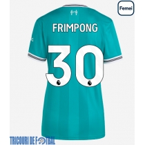 Echipament fotbal Liverpool Jeremie Frimpong #30 Tricou Treilea 2025-26 pentru femei maneca scurta