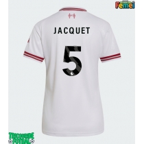 Echipament fotbal Liverpool Jeremy Jacquet #5 Tricou Deplasare 2026-27 pentru femei maneca scurta