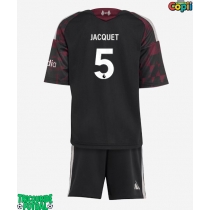 Echipament fotbal Liverpool Jeremy Jacquet #5 Tricou Treilea 2026-27 pentru copii maneca scurta (+ Pantaloni scurti)