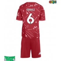 Echipament fotbal Liverpool Milos Kerkez #6 Tricou Acasa 2026-27 pentru copii maneca scurta (+ Pantaloni scurti)
