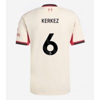 Echipament fotbal Liverpool Milos Kerkez #6 Tricou Deplasare 2025-26 maneca scurta