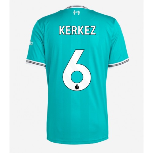 Echipament fotbal Liverpool Milos Kerkez #6 Tricou Treilea 2025-26 maneca scurta Echipament fotbal Liverpool Milos Kerkez #6 Tricou Treilea 2025-26 maneca scurta