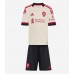 Echipament fotbal Liverpool Mohamed Salah #11 Tricou Deplasare 2025-26 pentru copii maneca scurta (+ Pantaloni scurti)