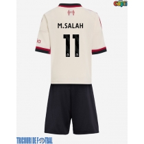 Echipament fotbal Liverpool Mohamed Salah #11 Tricou Deplasare 2025-26 pentru copii maneca scurta (+ Pantaloni scurti)