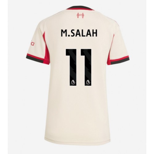 Echipament fotbal Liverpool Mohamed Salah #11 Tricou Deplasare 2025-26 pentru femei maneca scurta Echipament fotbal Liverpool Mohamed Salah #11 Tricou Deplasare 2025-26 pentru femei maneca scurta
