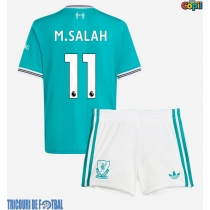 Echipament fotbal Liverpool Mohamed Salah #11 Tricou Treilea 2025-26 pentru copii maneca scurta (+ Pantaloni scurti)