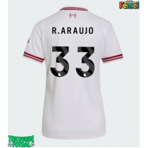 Echipament fotbal Liverpool Ronald Araujo #33 Tricou Deplasare 2026-27 pentru femei maneca scurta