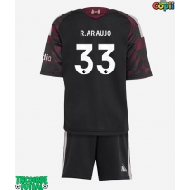 Echipament fotbal Liverpool Ronald Araujo #33 Tricou Treilea 2026-27 pentru copii maneca scurta (+ Pantaloni scurti)