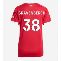 Echipament fotbal Liverpool Ryan Gravenberch #38 Tricou Acasa 2025-26 pentru femei maneca scurta