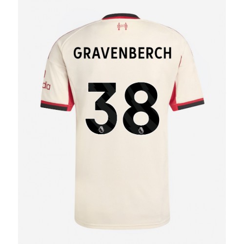 Echipament fotbal Liverpool Ryan Gravenberch #38 Tricou Deplasare 2025-26 maneca scurta Echipament fotbal Liverpool Ryan Gravenberch #38 Tricou Deplasare 2025-26 maneca scurta