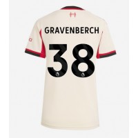 Echipament fotbal Liverpool Ryan Gravenberch #38 Tricou Deplasare 2025-26 pentru femei maneca scurta