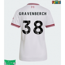 Echipament fotbal Liverpool Ryan Gravenberch #38 Tricou Deplasare 2026-27 pentru femei maneca scurta